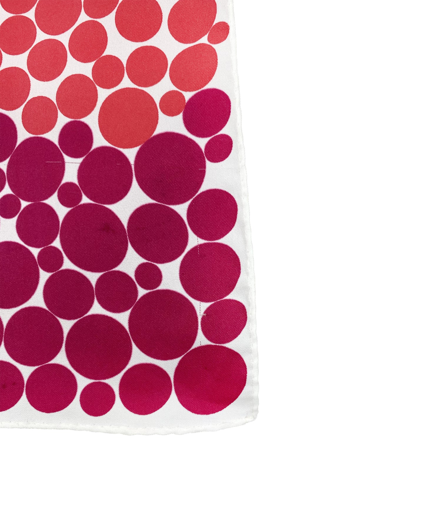 1960s Pink Polka Dots Scarf