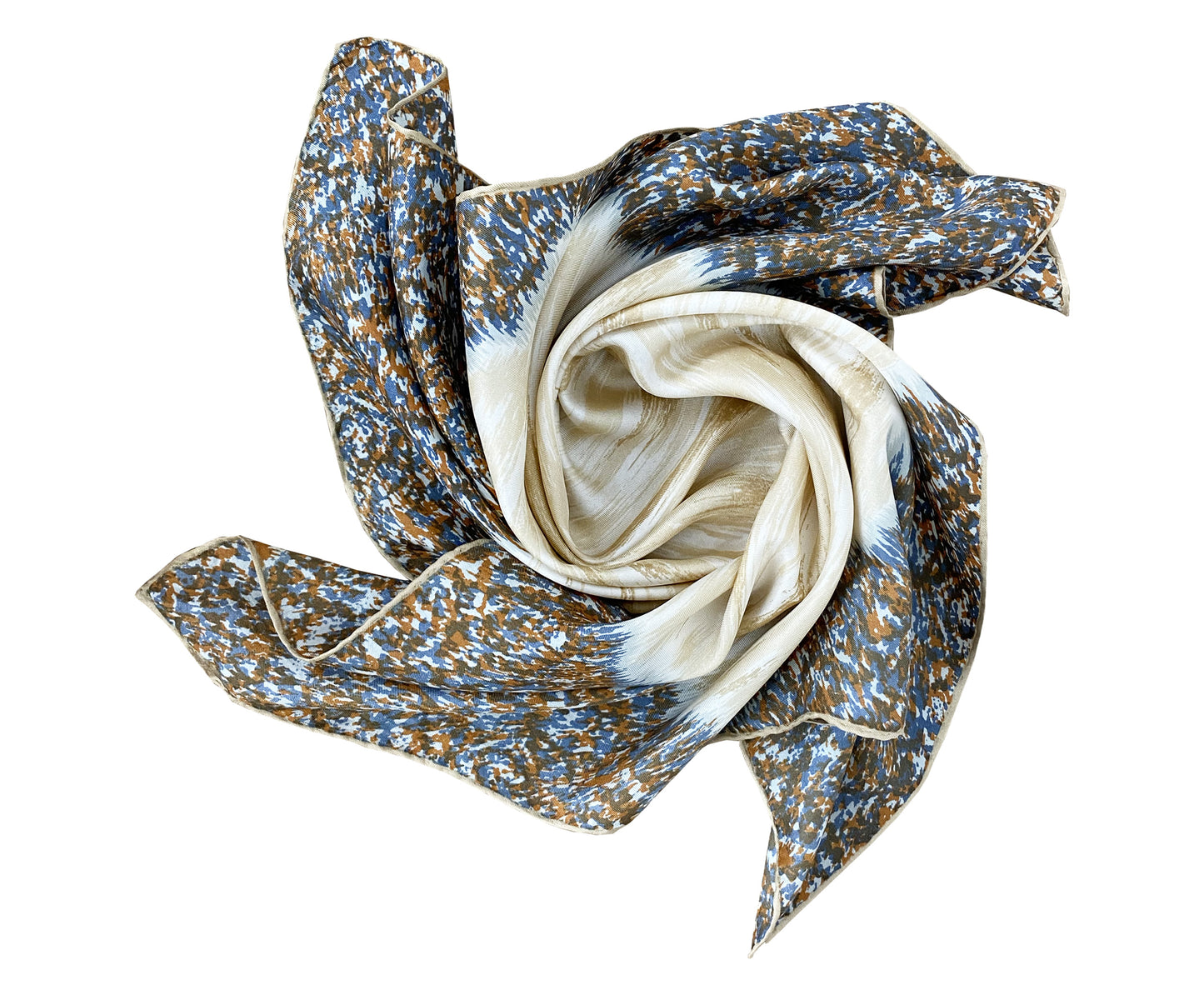 1970s Safari Lion Print Scarf
