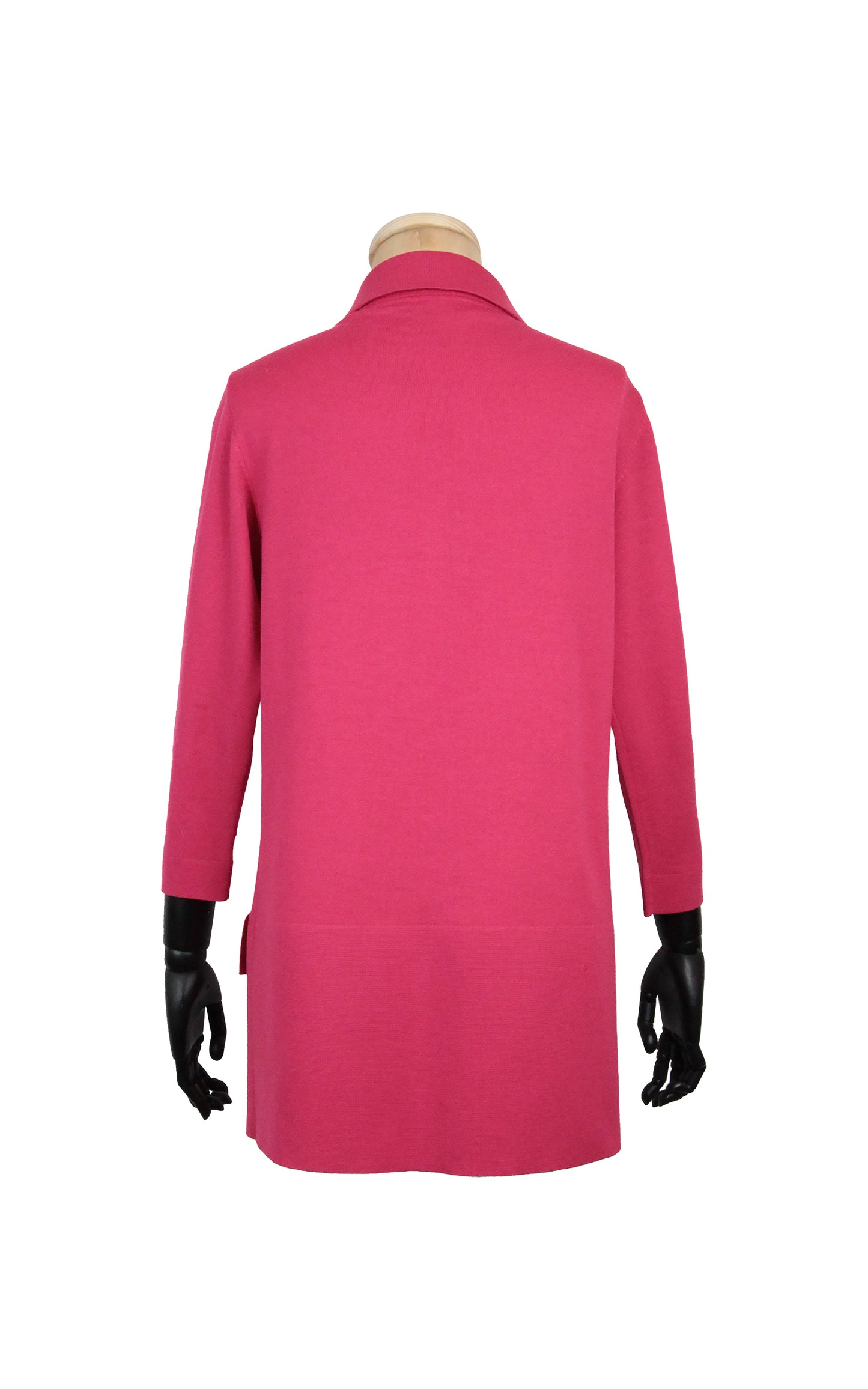 1960s Magenta Scallop Edge Cardigan (M)