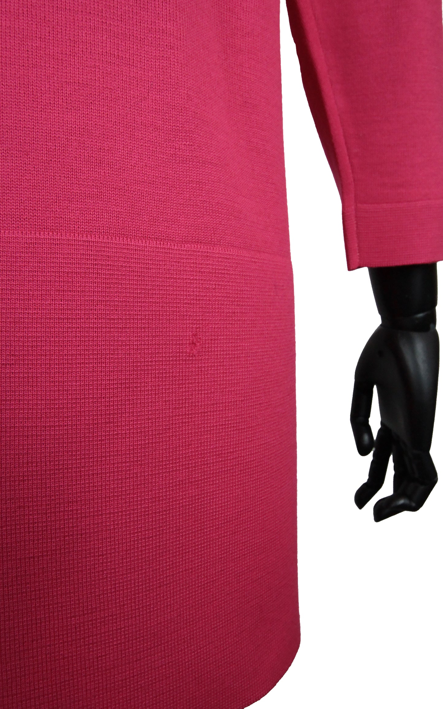 1960s Magenta Scallop Edge Cardigan (M)