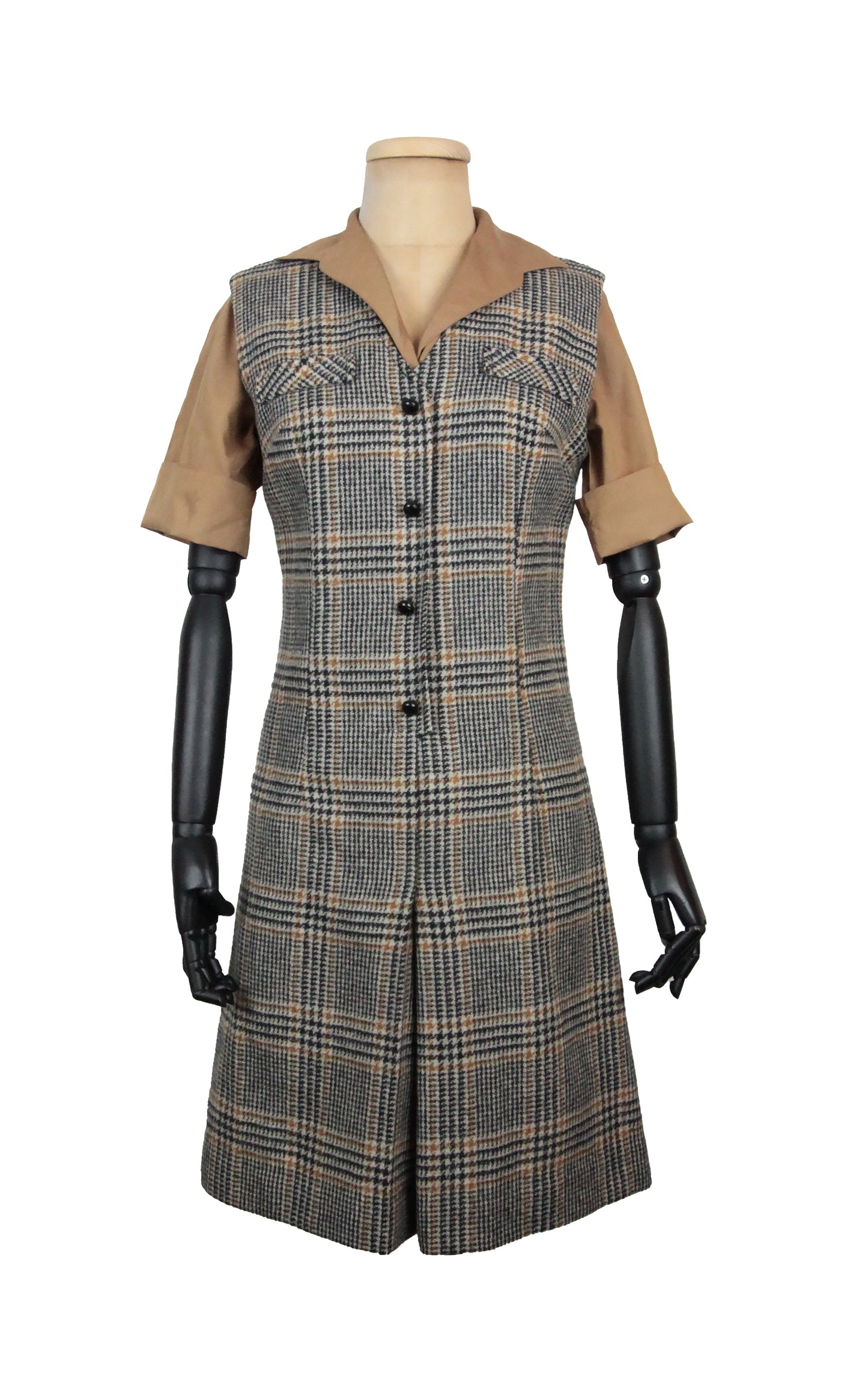 1960s Chess Vibe Dress (M)
