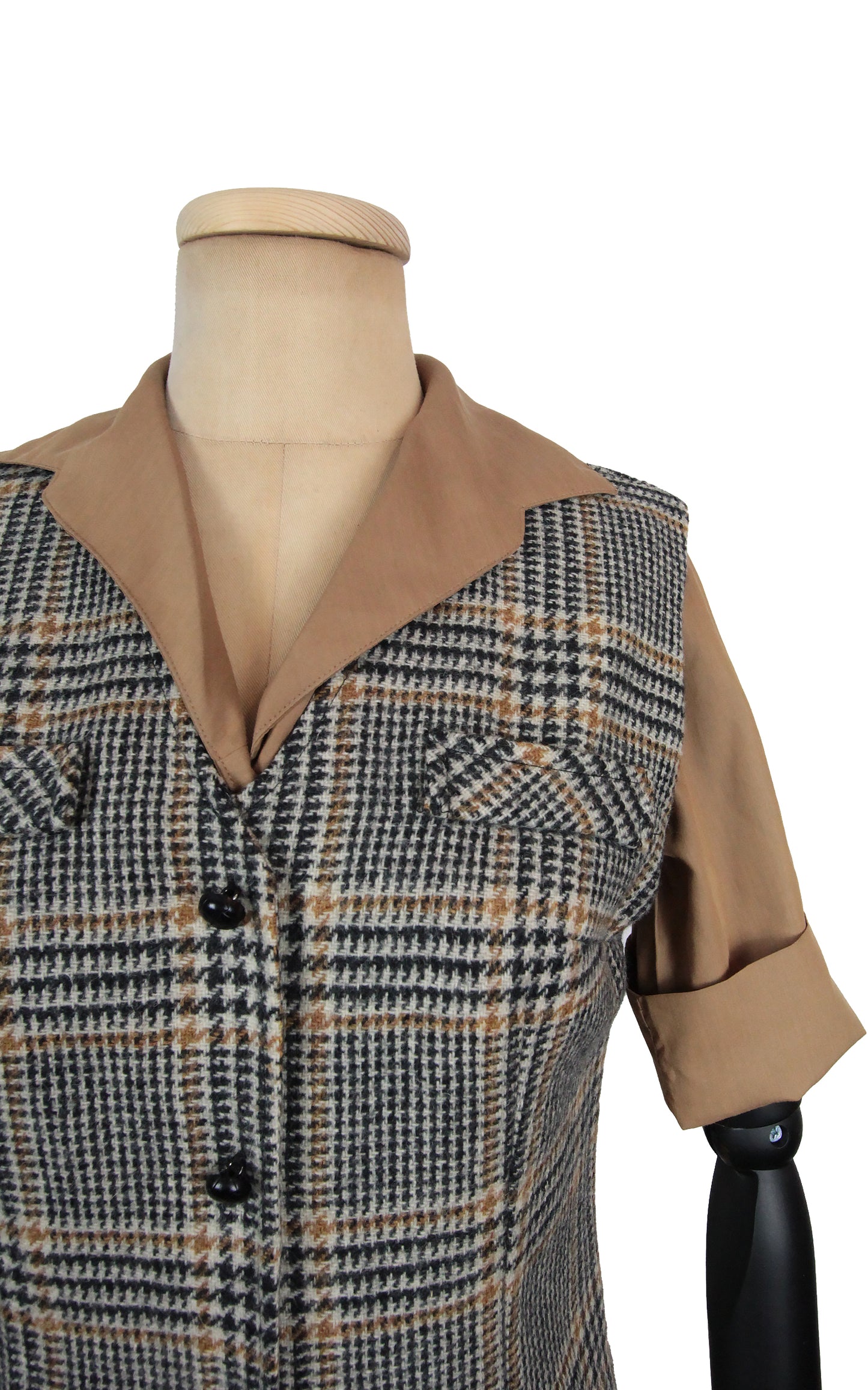 1960s Chess Vibe Dress (M)