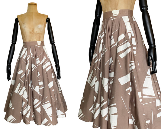 1970s does 1950s Circle Skirt (XS)