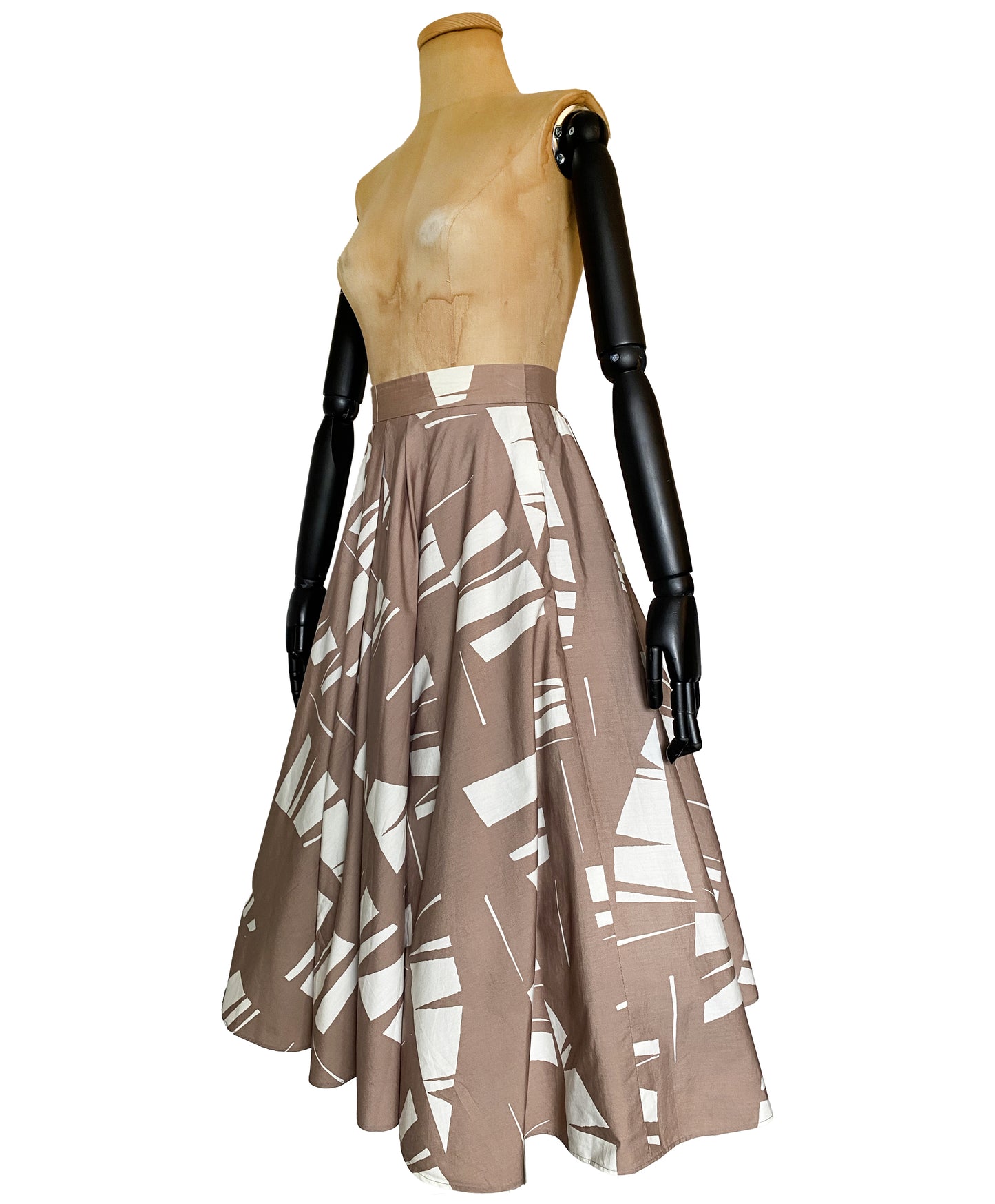 1970s does 1950s Circle Skirt (XS)