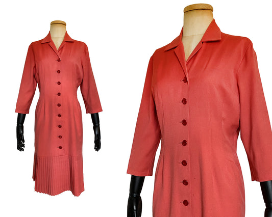 1950s Pink Sports Dress (M-L)