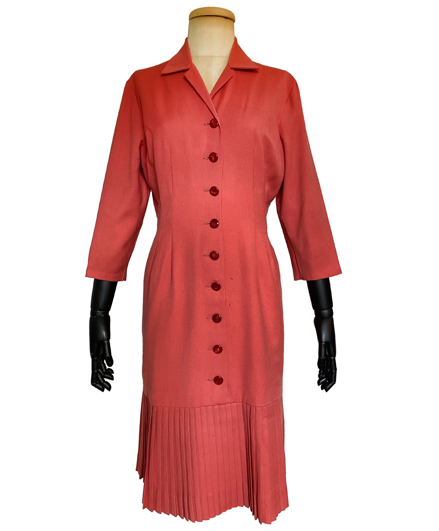 1950s Pink Sports Dress (M-L)