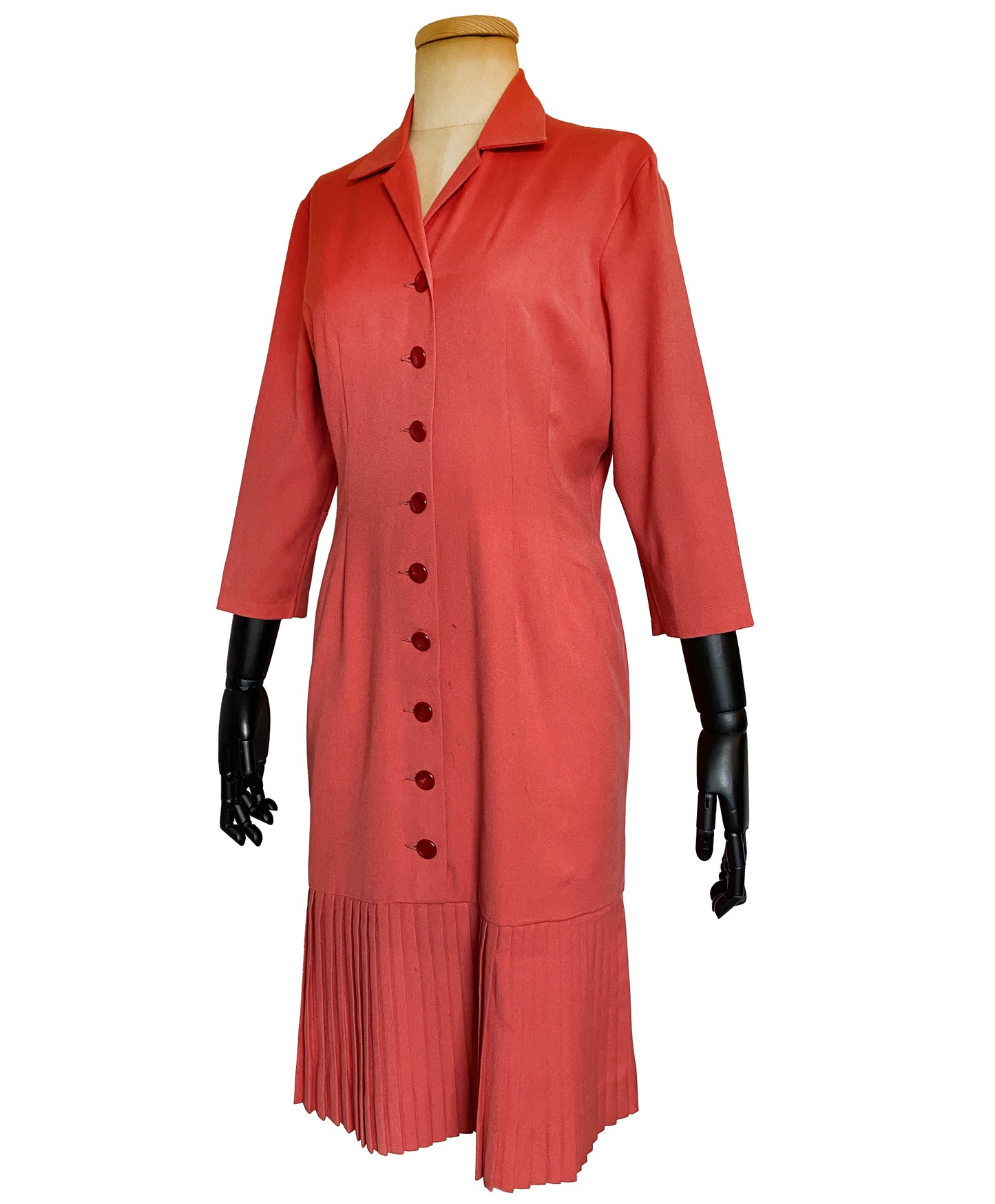 1950s Pink Sports Dress (M-L)