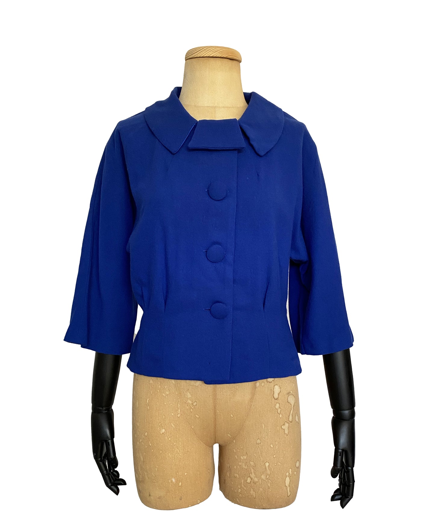 1950s Navy Blue Blazer (XS)