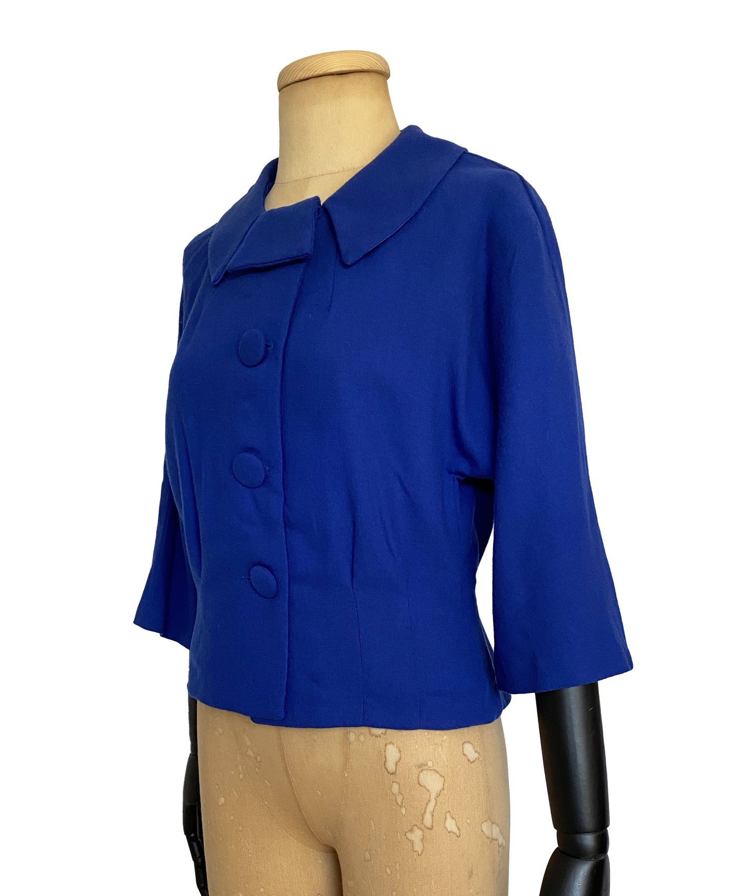 1950s Navy Blue Blazer (XS)