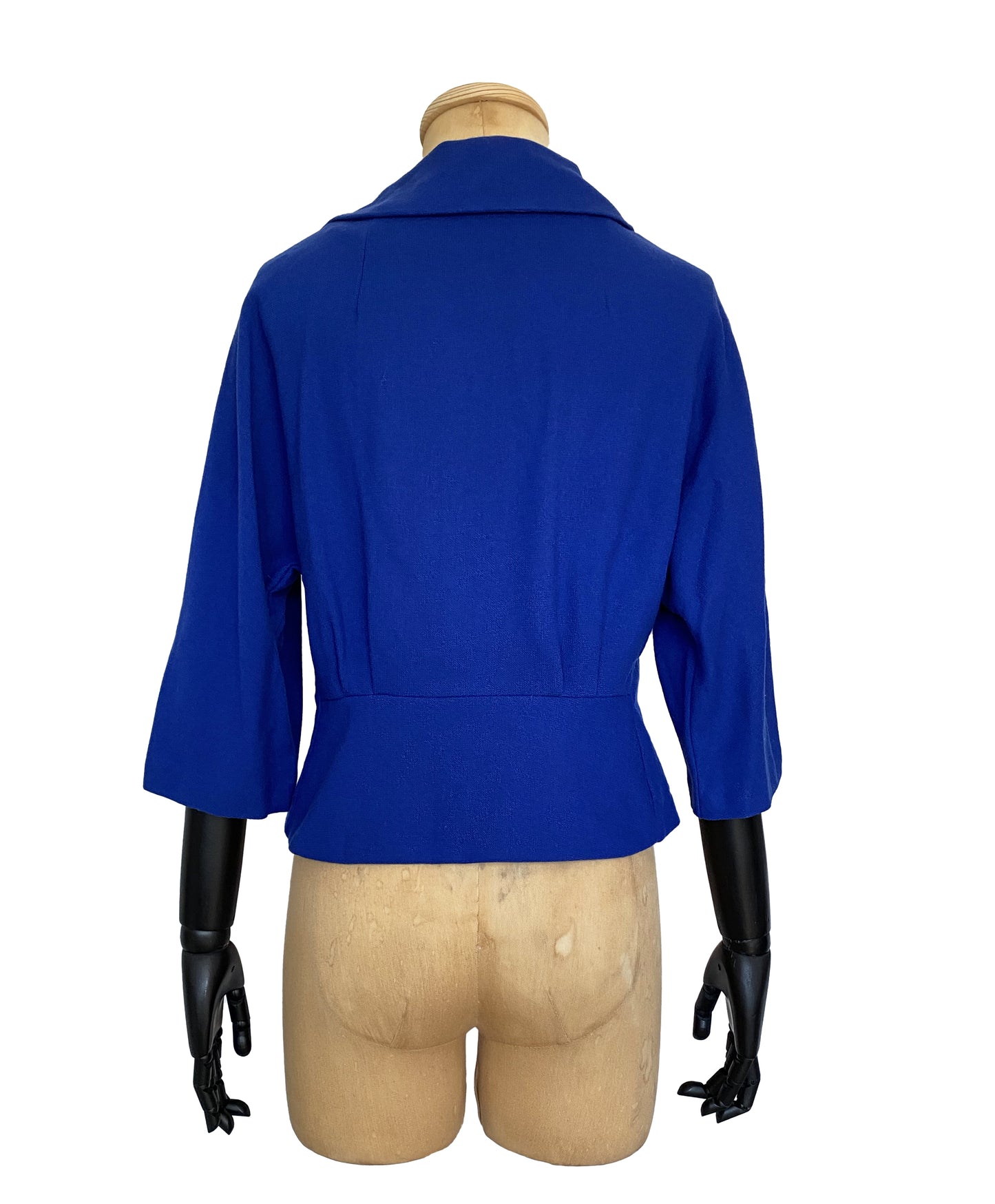 1950s Navy Blue Blazer (XS)