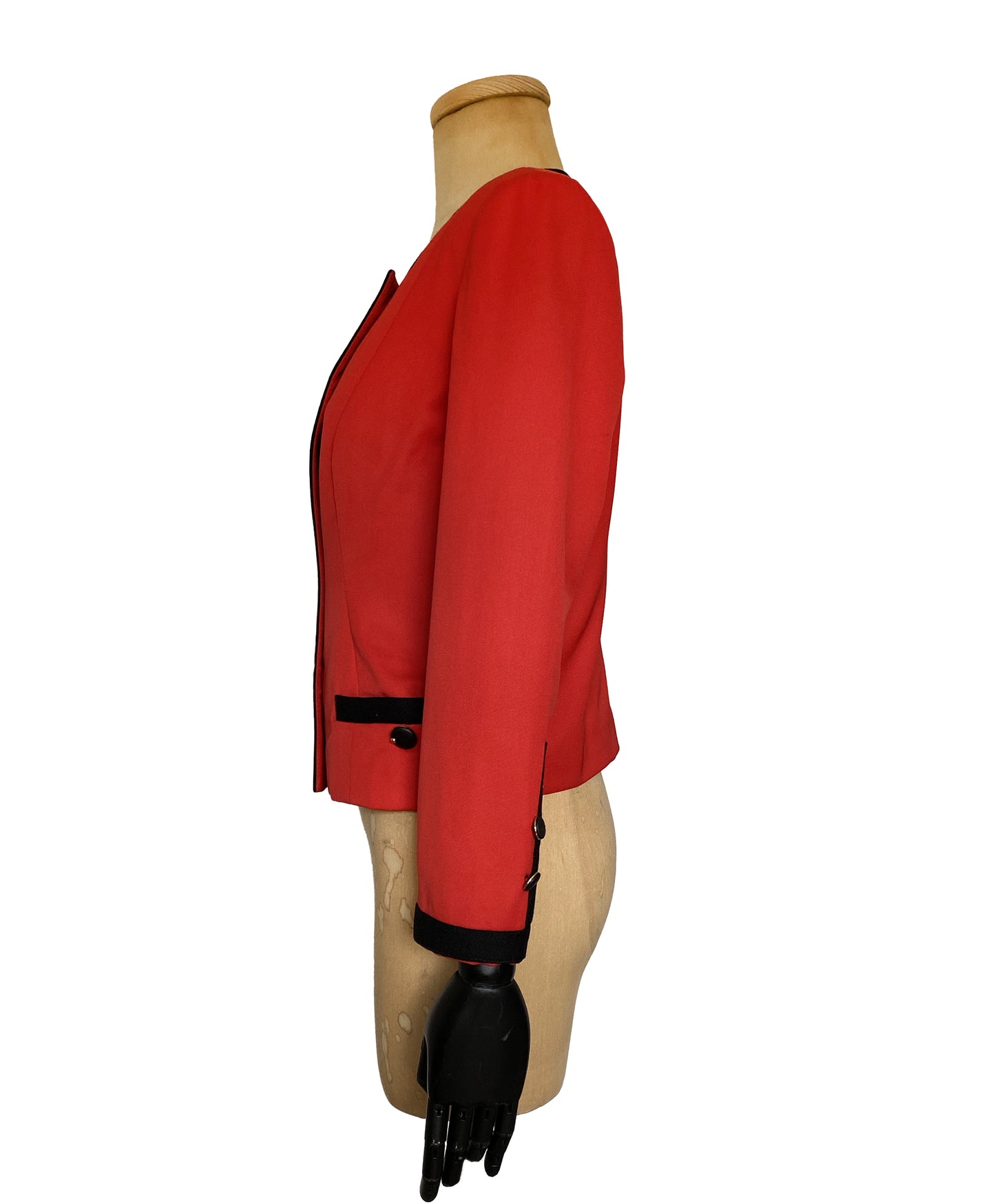 1980s Bold Red Blazer (S)