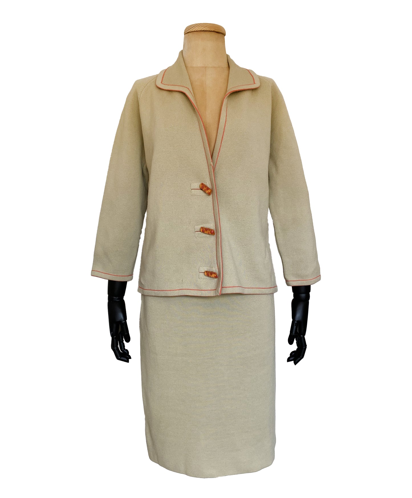 1960s Two Piece Skirt Set (M)