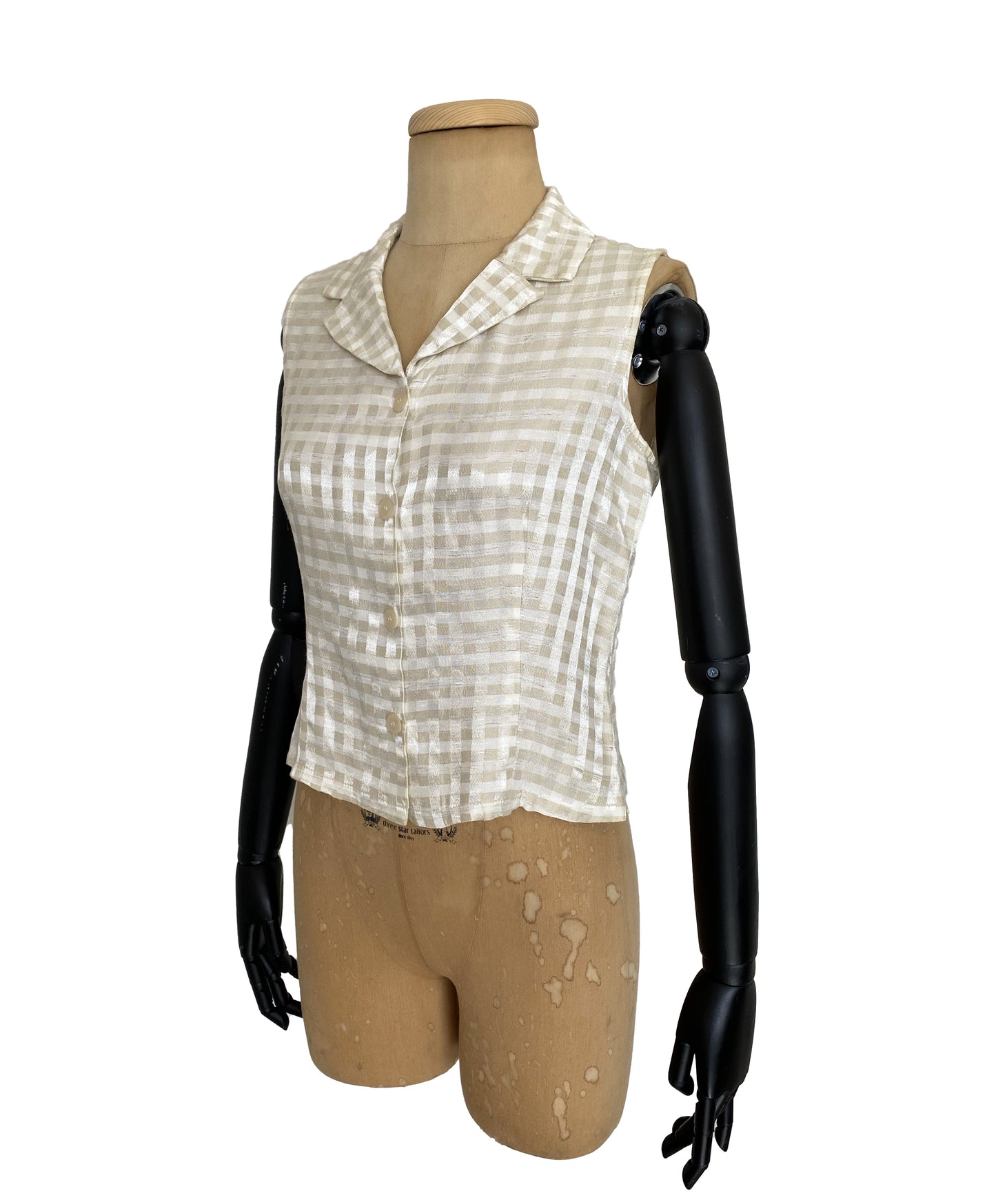 1990s Sleeveless Shirt (S)