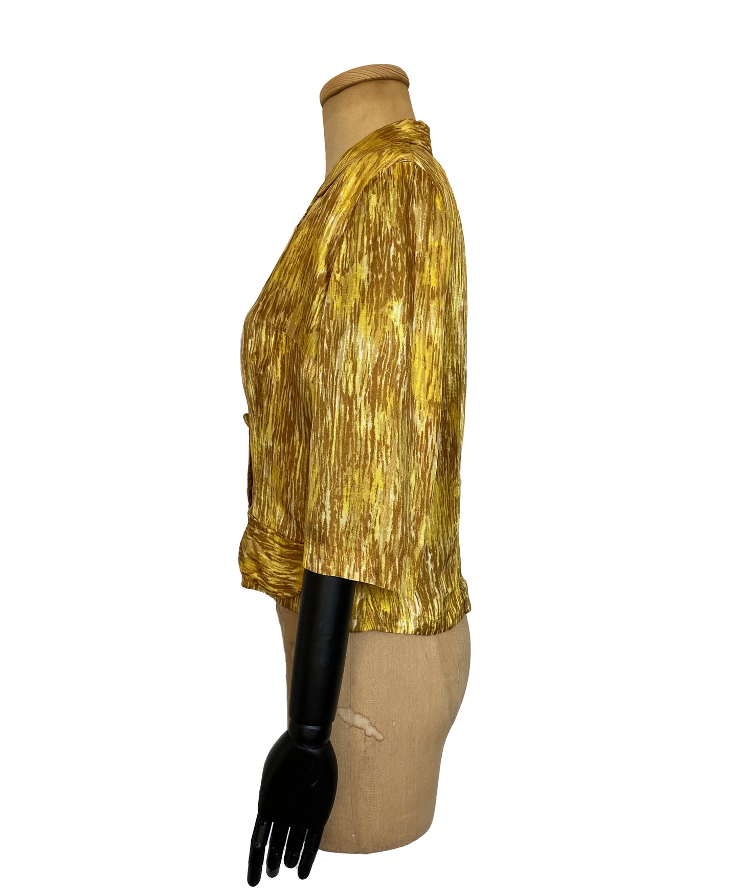 1950s Short Sleeve Blouse (M)