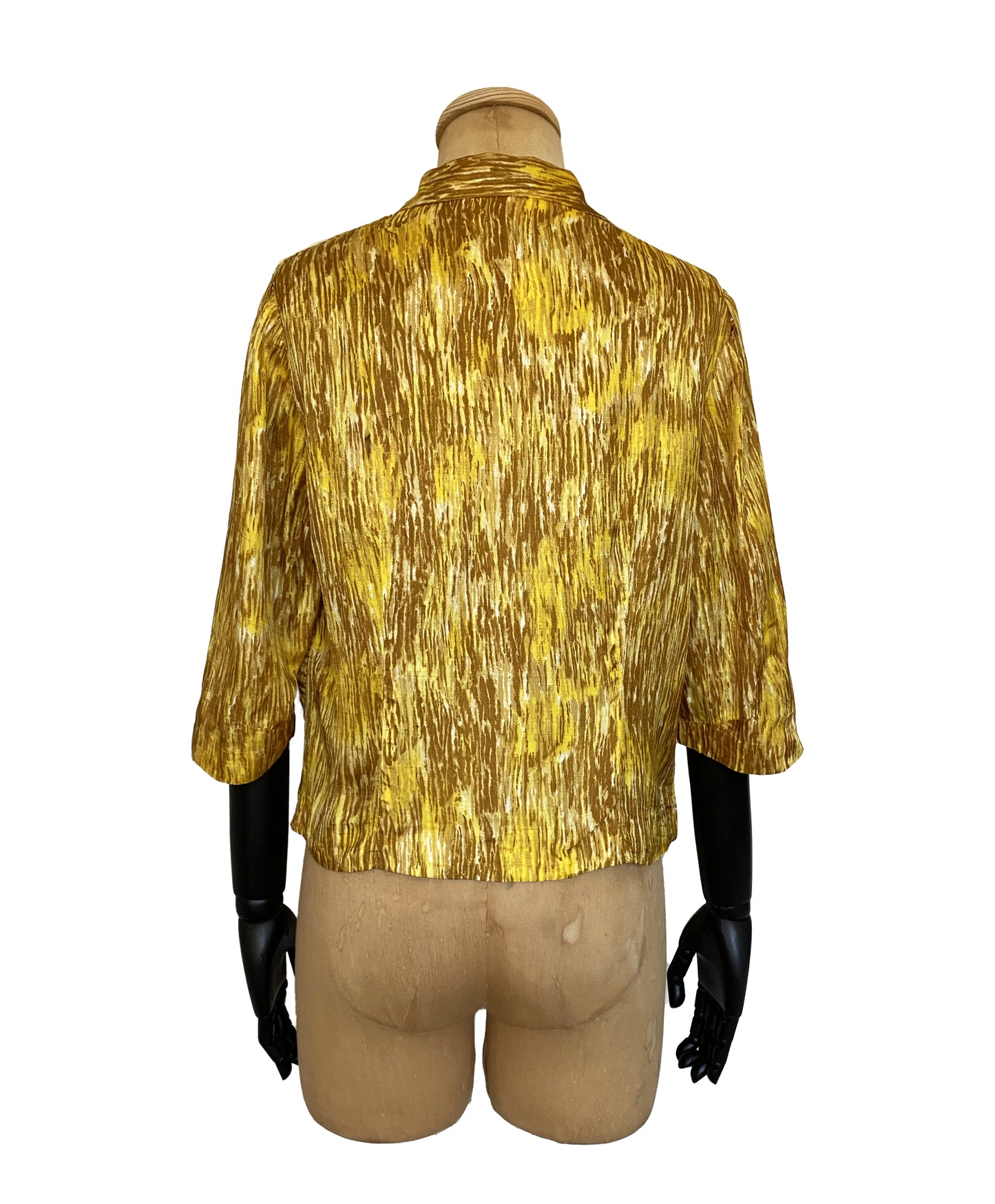 1950s Short Sleeve Blouse (M)
