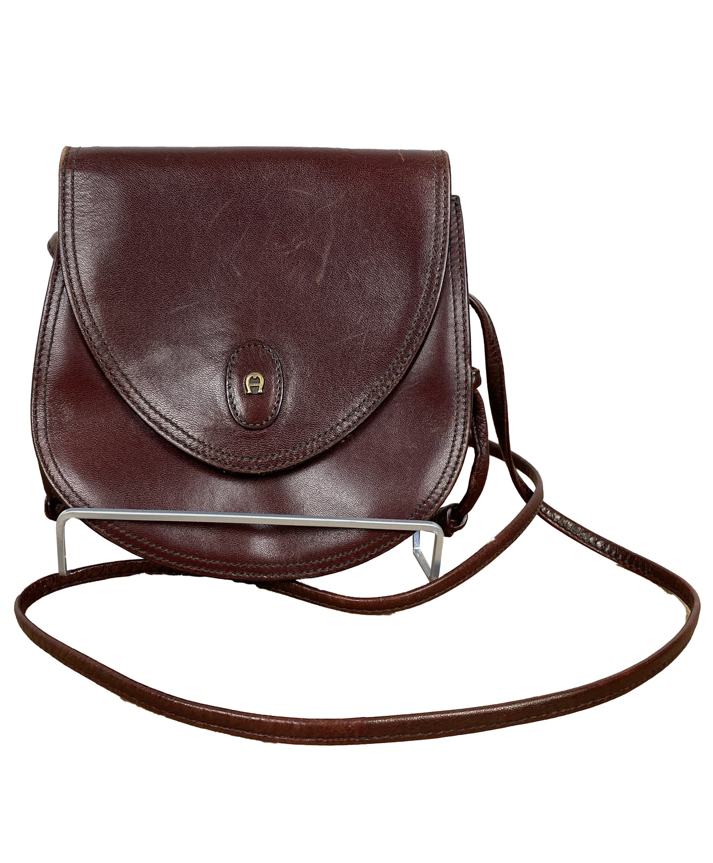 1970s Small Crossbody Saddle Bag