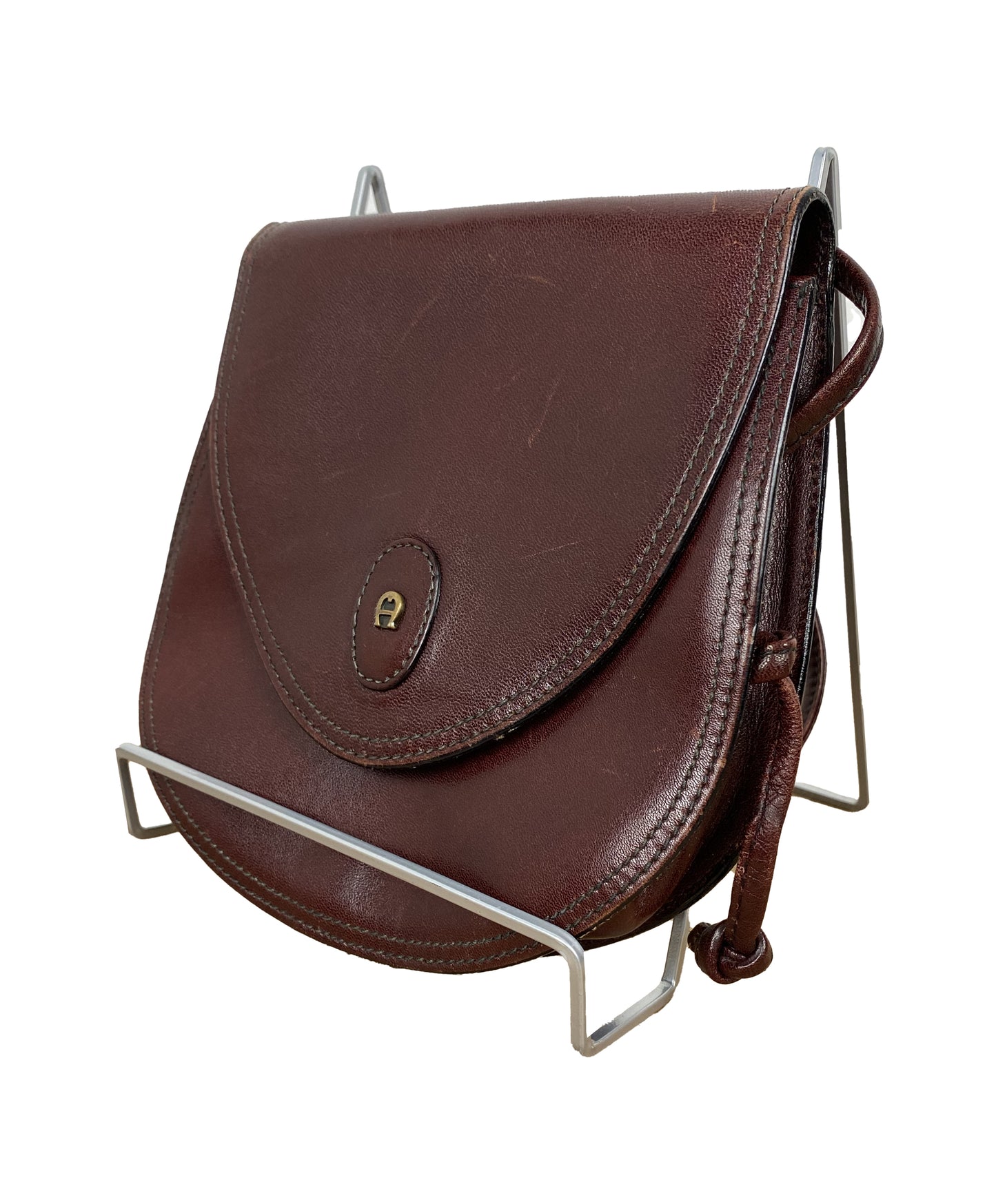 1970s Small Crossbody Saddle Bag