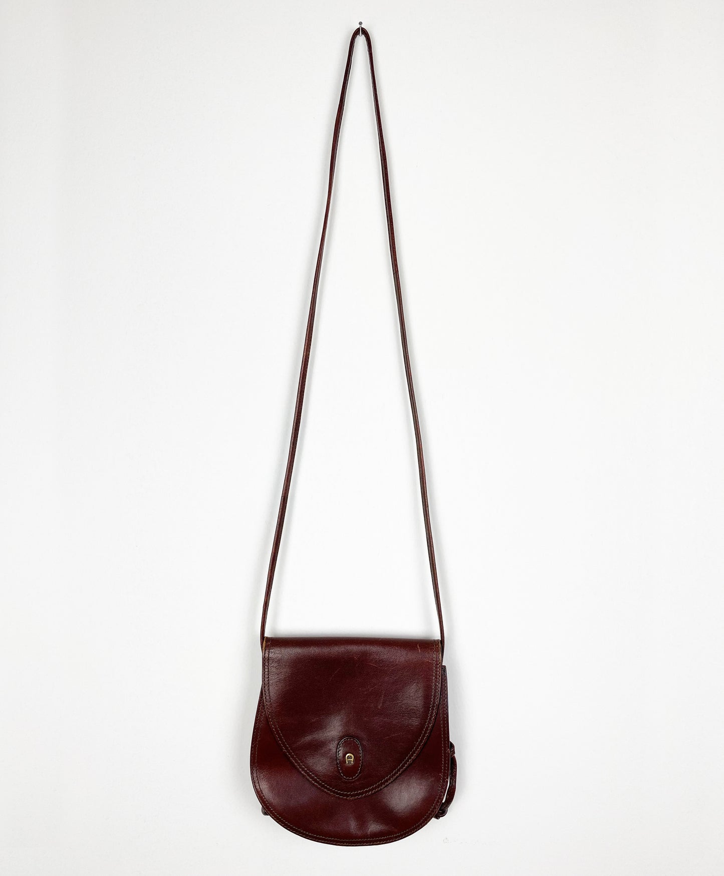 1970s Small Crossbody Saddle Bag