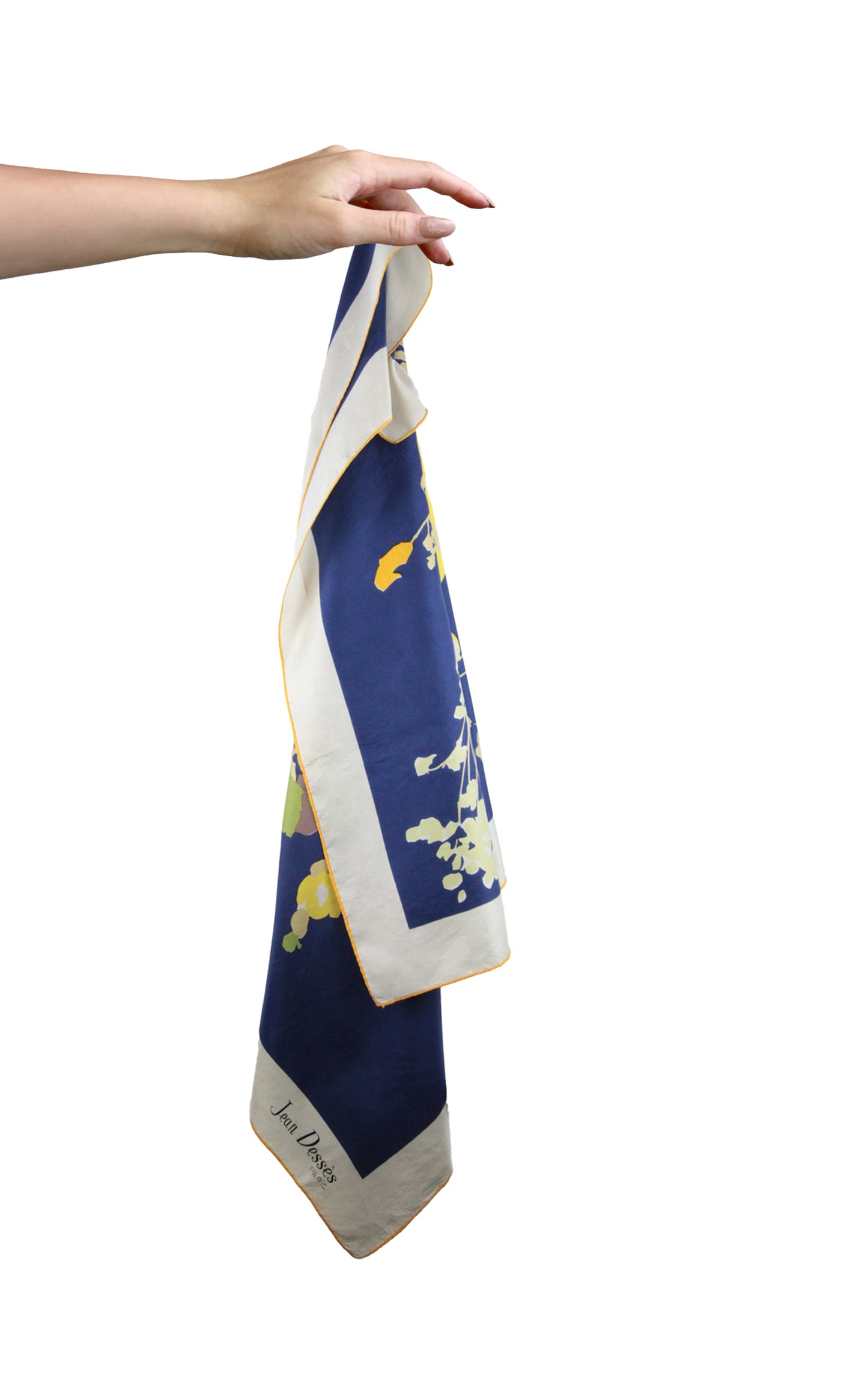 1950s Silk Scarf by Jean Dessès Paris