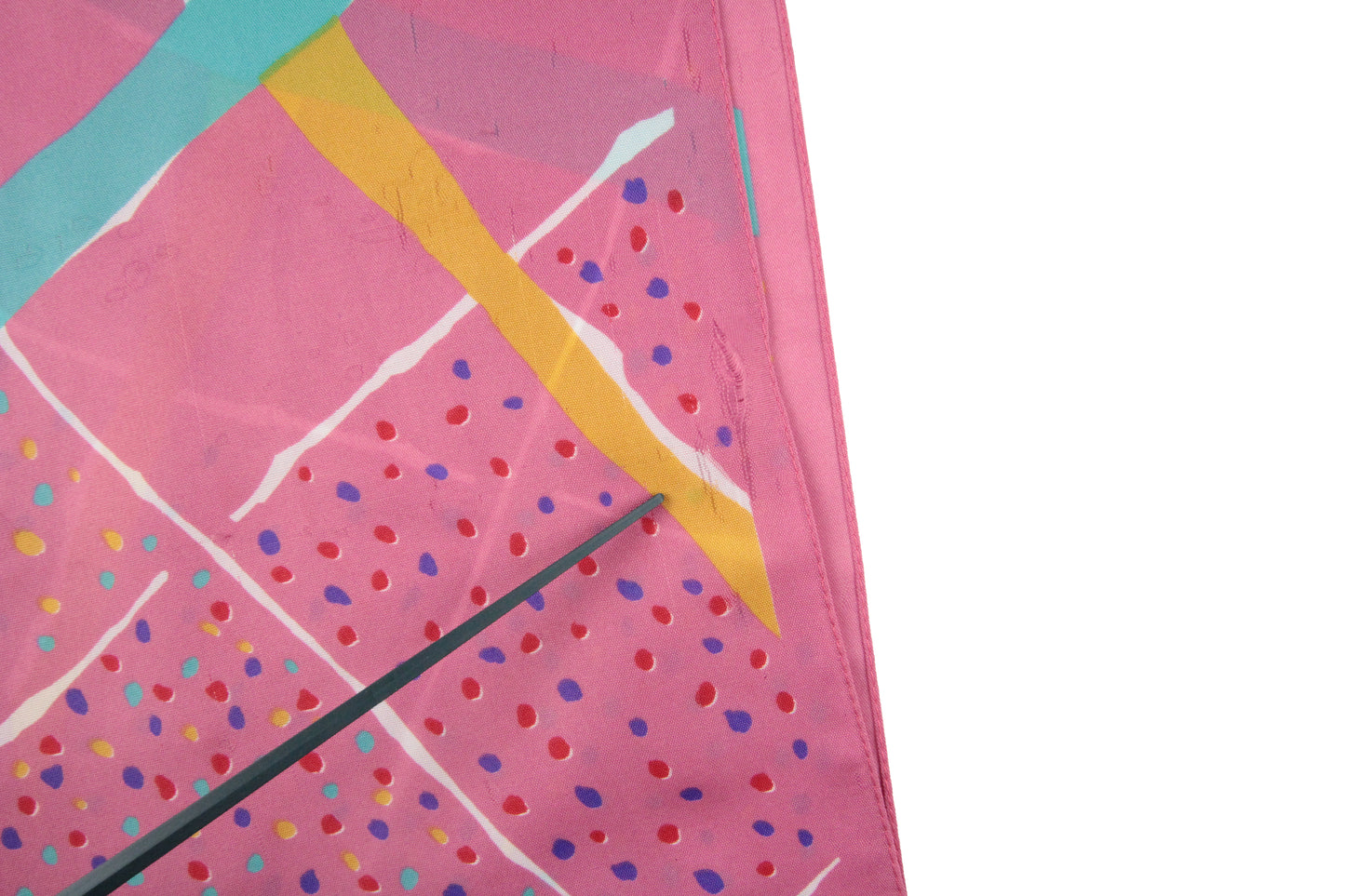 1980s Confetti Prints Oblong Scarf by Giodani