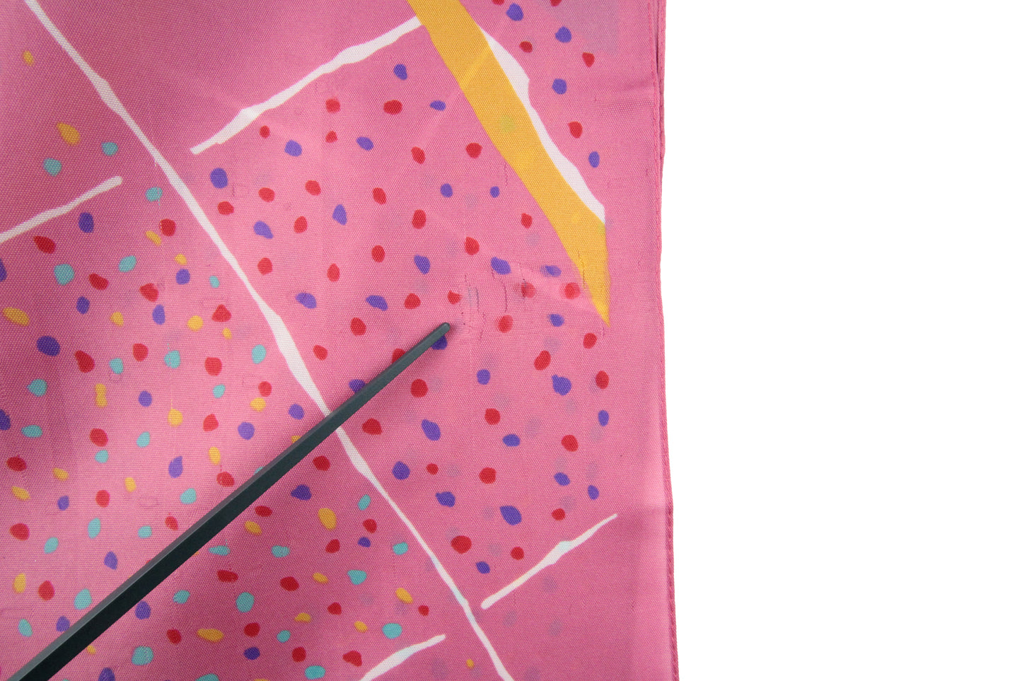 1980s Confetti Prints Oblong Scarf by Giodani